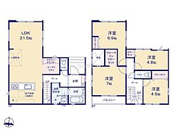 物件画像 柏市十余二　1号棟　新築戸建