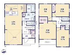 取手市井野台2丁目　1号棟　新築戸建