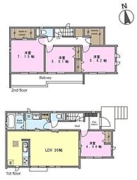 松戸市西馬橋4丁目 B号棟 新築戸建