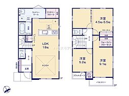 守谷市松ケ丘3丁目 2号棟 新築戸建