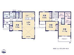 取手市本郷5丁目 1号棟 新築戸建て
