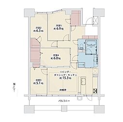 物件画像 パークスクエア三ツ沢公園エアリーテラス