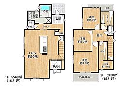 物件画像 明石市上ノ丸3丁目 新築戸建　A号棟