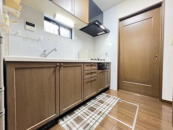 Beautiful mountainous landscape with colorful sky