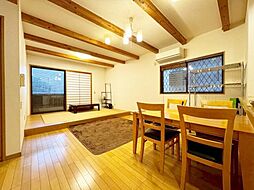 東大阪市稲田新町2丁目　中古戸建 3LDKのリビング/ダイニング