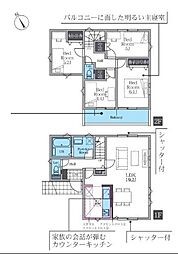 藤沢市本藤沢3期 新築1号棟 全2棟