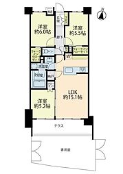 間取図画像 3LDK