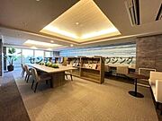 ライブラリールーム。リモートワークの方には嬉しい施設！