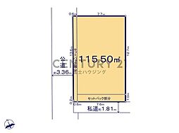 藤沢市片瀬3丁目 条件無売地 全1区画