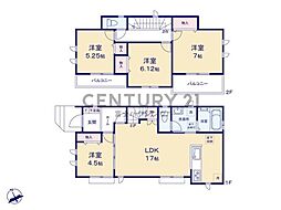 藤沢市大庭5221番 新築戸建B号棟 全3棟