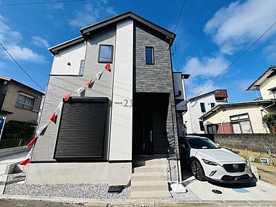 外観：完成いたしました。いつでもご案内が可能です。