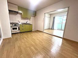 三晃グリーンマンション 2DKのリビング/ダイニング