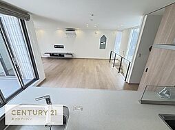 中央区花輪町　中古戸建 1SLDKのリビング/ダイニング