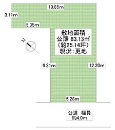 物件画像 茨木市庄1丁目　売り土地