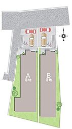 茨木市南春日丘5丁目　建築条件付き売り土地A号地の土地画像