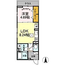 GRANDEUR中葛西  ｜ 東京都江戸川区中葛西７丁目（賃貸アパート1LDK・3階・33.61㎡） その2