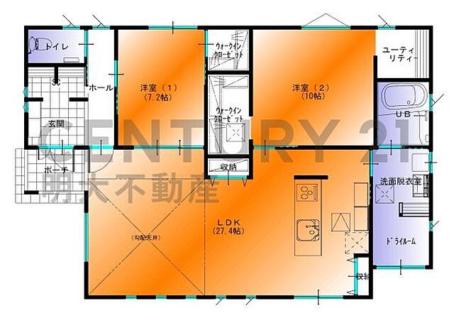 間取り 宮崎市田野町あけぼの4丁目