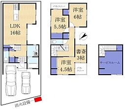 大将軍3丁目戸建賃貸