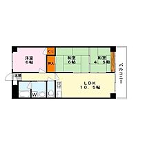 ファミーユ南高田  ｜ 滋賀県守山市守山４丁目1-14（賃貸マンション3LDK・3階・61.60㎡） その2