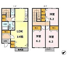 ルミエール東矢倉  ｜ 滋賀県草津市東矢倉１丁目（賃貸アパート3LDK・1階・84.33㎡） その2