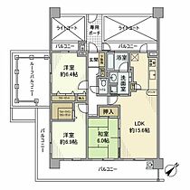 ユニハイム草津キララ・スクエア  ｜ 滋賀県草津市西渋川１丁目（賃貸マンション3LDK・10階・78.39㎡） その2