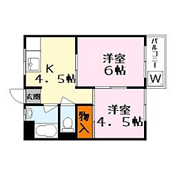 🉐敷金礼金0円！🉐鎌田マンション