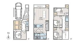 物件画像 4号棟鶴見区新築戸建 リビング階段