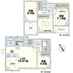 物件画像 1号棟戸塚区新築戸建 LDK18帖 対面キッチン