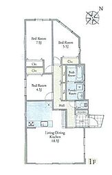 物件画像 C号棟港北区新築戸建 LDK18帖 平屋建て