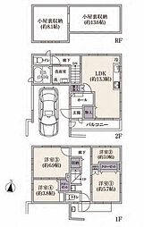 港北区中古戸建 駅徒9分 ビルトイン車庫 グルニエ
