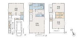 C-2号棟藤沢市新築戸建 LDK18帖以上