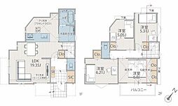2号棟青葉区新築戸建 3台駐車可 LDK19帖以上