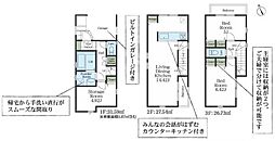 物件画像 2号棟中区新築戸建 ビルトイン車庫 納戸