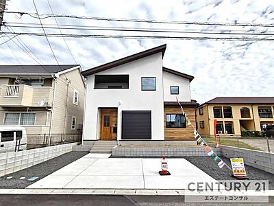 外観:完成済みです。 外観:完成済みです。