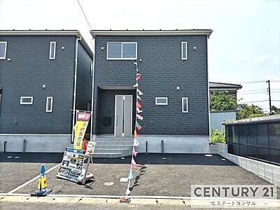 外観:完成済みです。 外観:完成済みです。