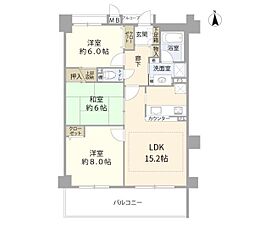 間取図画像 3LDK