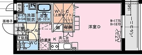 クロスワイズ中西町 ｜宮崎県宮崎市中西町(賃貸マンション1R・2階・31.98㎡)の写真 その2