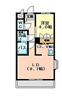 花音 101 ｜ 宮崎県宮崎市小戸町（賃貸アパート1LDK・1階・33.05㎡） その2