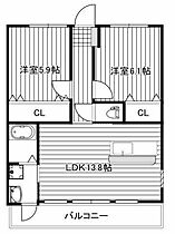 Passege  ｜ 宮崎県宮崎市大塚町流合（賃貸マンション2LDK・3階・59.20㎡） その2