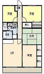 間取図画像 3SLDK