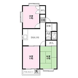 CITYNOVAA 3DKの間取図画像