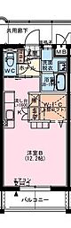 仮)小松SPマンション ワンルームの間取図画像