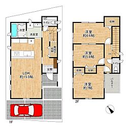 物件画像 加古川市平岡町一色　新築戸建