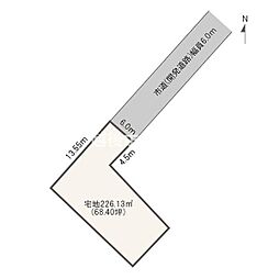 物件画像 売地　建築条件なし　新発田市舟入町1丁目