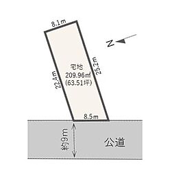 物件画像 建築条件なし 土地 長岡市下条町