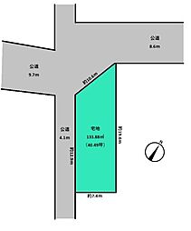 物件画像 建築条件なし 売地 中央区横七番町4丁目