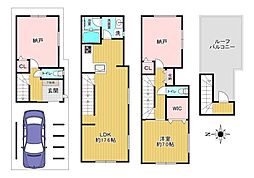 大阪市平野区流町2丁目(B号地)