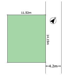茨城県つくばみらい市谷井田の土地画像