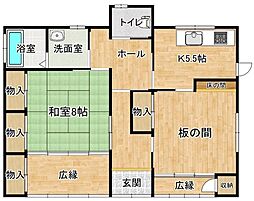 下妻市半谷　平屋建て