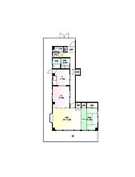 シティハイツ 2LDKの間取図画像